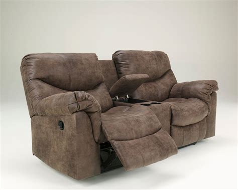 Buy Online Alzena Reclining Loveseat With Console
